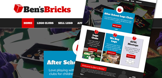 Ben's Bricks Website