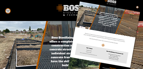 Boss Steelworking & Formwork Website