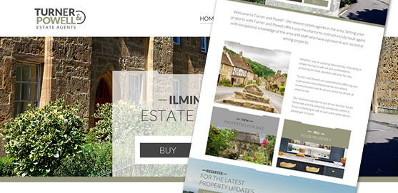 Turner and Powell Estate Agents Website